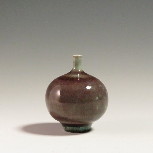 Berndt Friberg (1899-1981/SWEDEN) Gustavsberg Aniara glaze miniature vase/vase dfsy10351-9