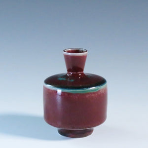 Berndt Friberg (1899-1981/SWEDEN) Gustavsberg cinnabar glaze vase/vase dfsy11028-9
