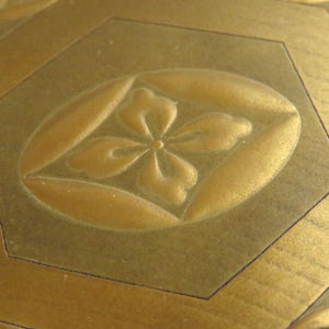Matsumoto Koeido Inscription: Mamoru Wajima lacquer Keyaki heather lacquer Cloisonné flower diamond tortoise shell lacquer incense Wajima lacquer ware dbfsy9537-9