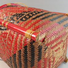 Load image into Gallery viewer, Vintage basket, wickerwork basket, bamboo basket◇◆Asian antique Atu Ata Lipao dbsy10409-k
