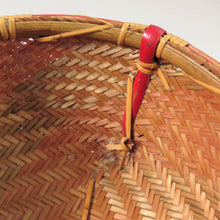 Load image into Gallery viewer, Vintage basket, wickerwork basket, bamboo basket◇◆Asian antique Atu Ata Lipao dbsy10409-k
