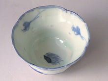 Load image into Gallery viewer, Imari Autumn grass dyed patterned lid bowl (H) bs42-k

